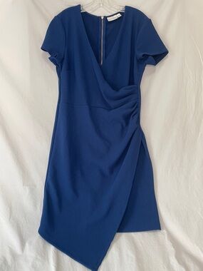 Bisou Bisou Ruched Wrap Dress